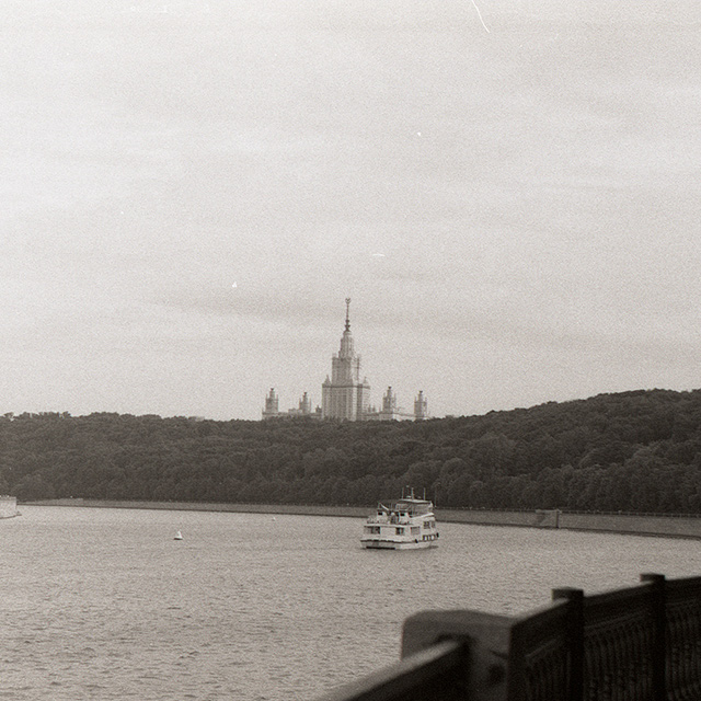Фрагмент Москвы, не менявшийся с 1969 года, cкан пленки. Фото 2010 г.