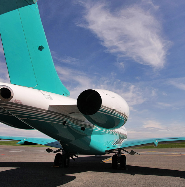 Частное воздушное судно «Bombardier Global Express XRS».