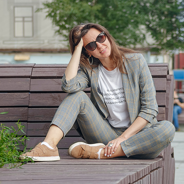 Светлана, уличная фотосессия.