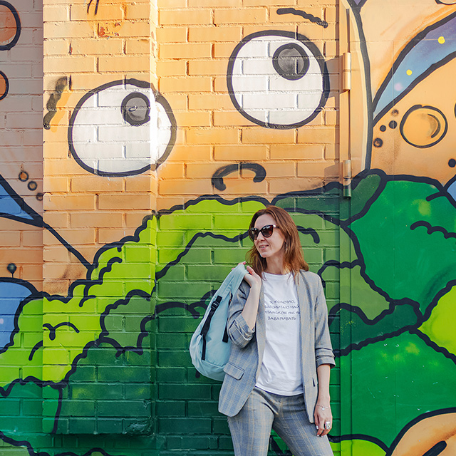 Светлана, уличная фотосессия.