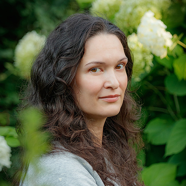 Анна, уличный портрет.