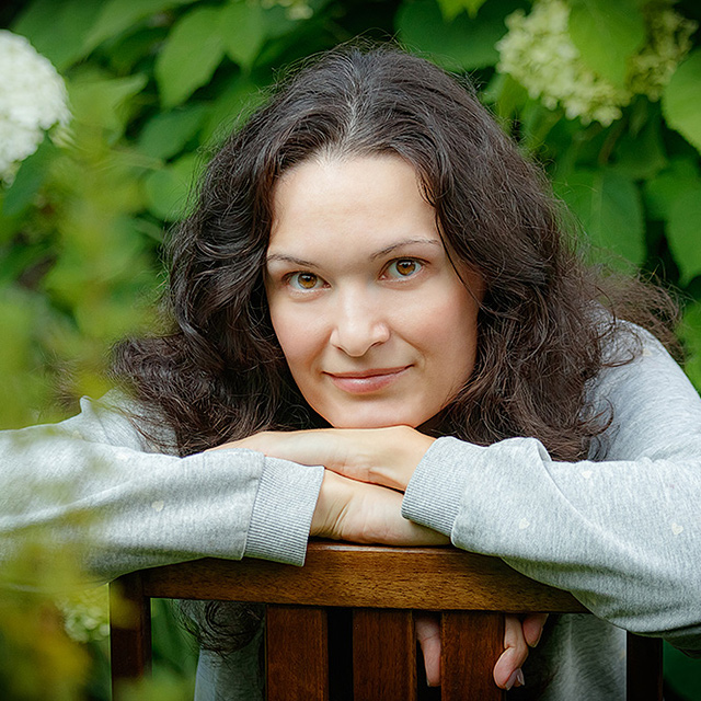 Анна, уличный портрет.