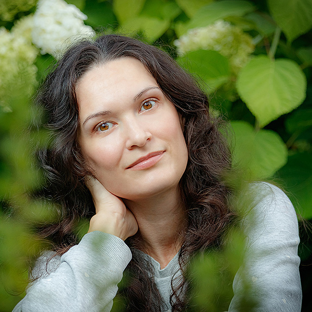 Анна, уличный портрет.