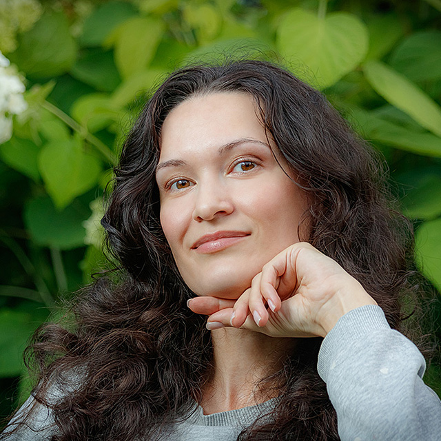 Анна, уличный портрет.