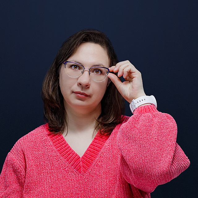 Елена, студийный портрет.