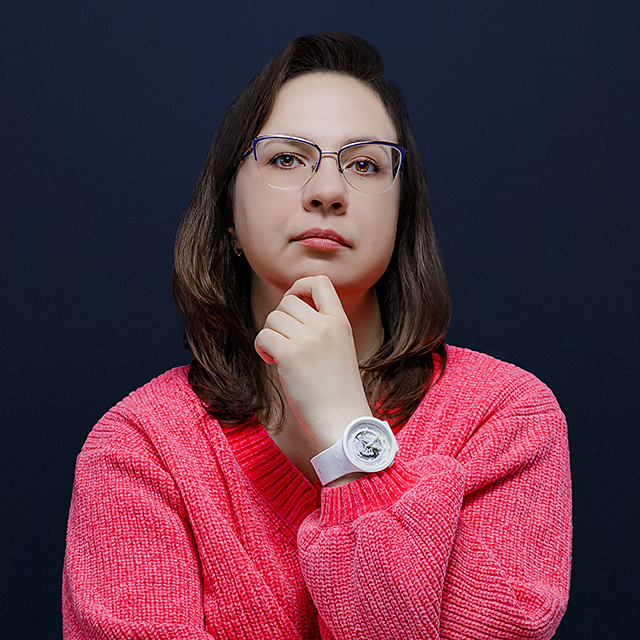 Елена, студийный портрет.