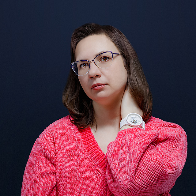 Елена, студийный портрет.