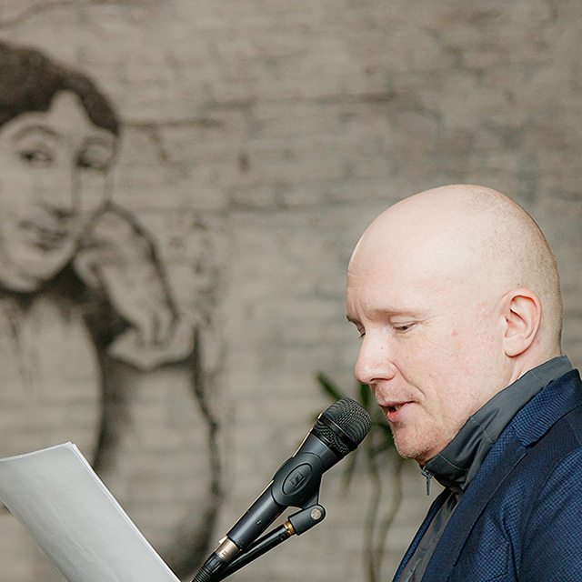 Вечер чтения рассказов Ивана Кондракова, кафе «Гоген».