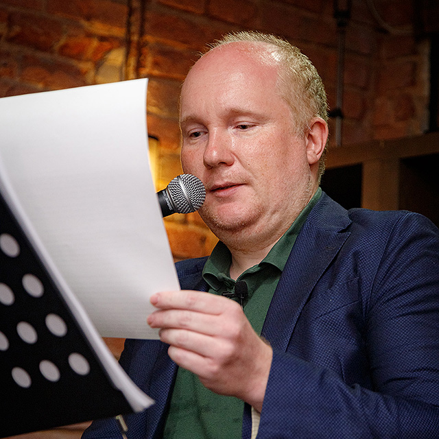 Литературные чтения Ивана Кондракова, кафе «Мерани».