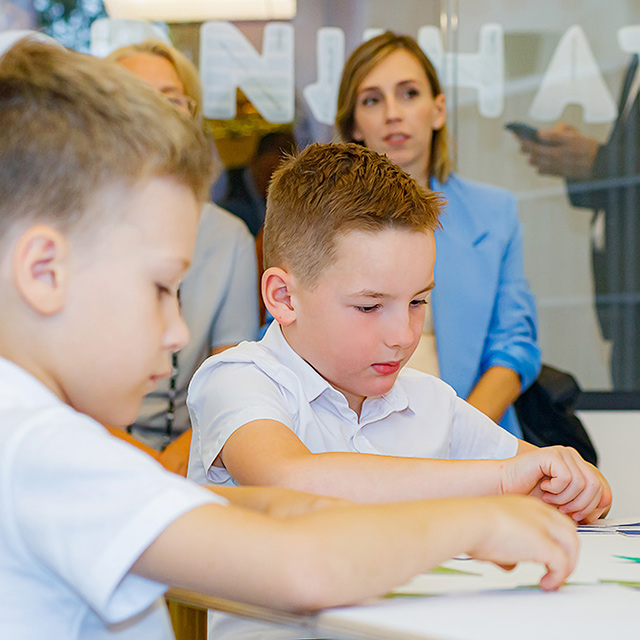 1 сентября в школе «Лицеум».