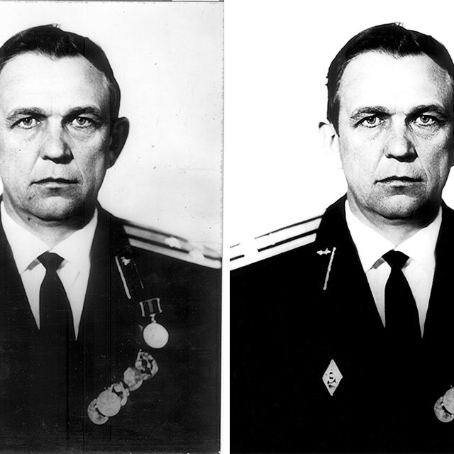 Реставрация снимка, 2017 г.