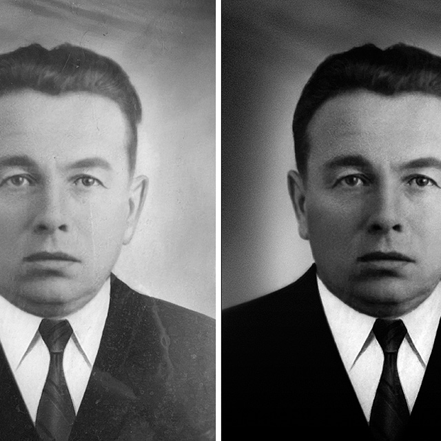 Реставрация снимка, 2018 г.